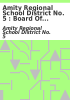Book cover for "Amity Regional School District No. 5".