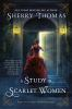 Book cover for "A study in scarlet women".