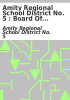 Book cover for "Amity Regional School District No. 5".