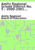 Book cover for "Amity Regional School District No. 5".