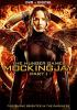 Book cover for "The hunger games".