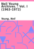 Book cover for "Neil Young archives".