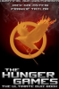 Book cover for "The Hunger Games".